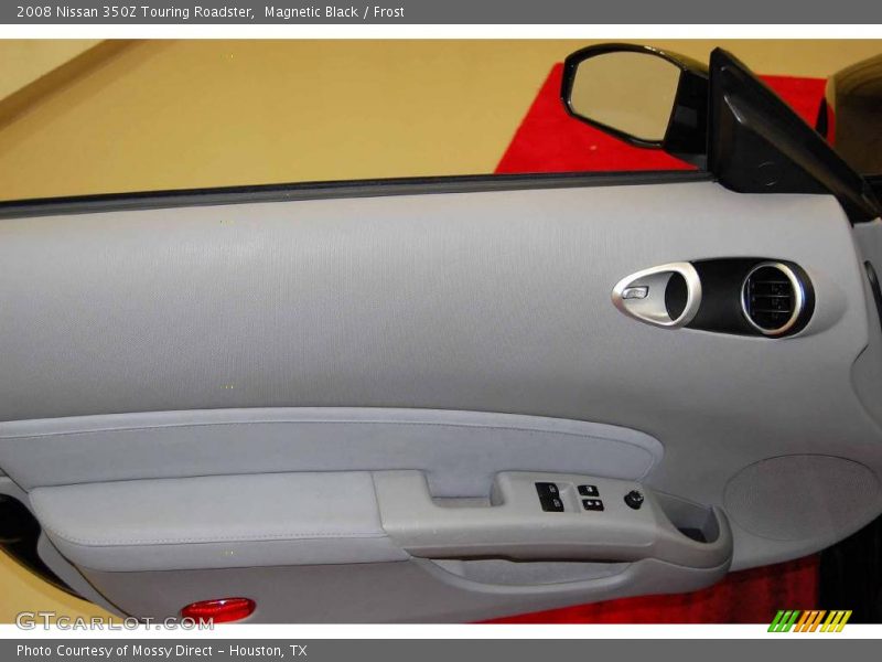 Magnetic Black / Frost 2008 Nissan 350Z Touring Roadster