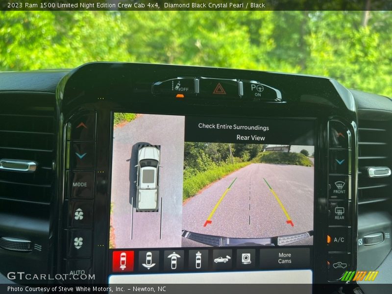 Controls of 2023 1500 Limited Night Edition Crew Cab 4x4