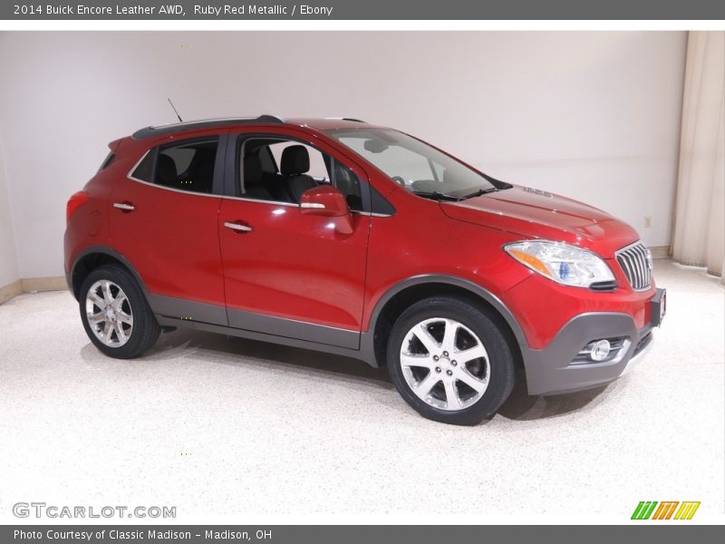 Ruby Red Metallic / Ebony 2014 Buick Encore Leather AWD