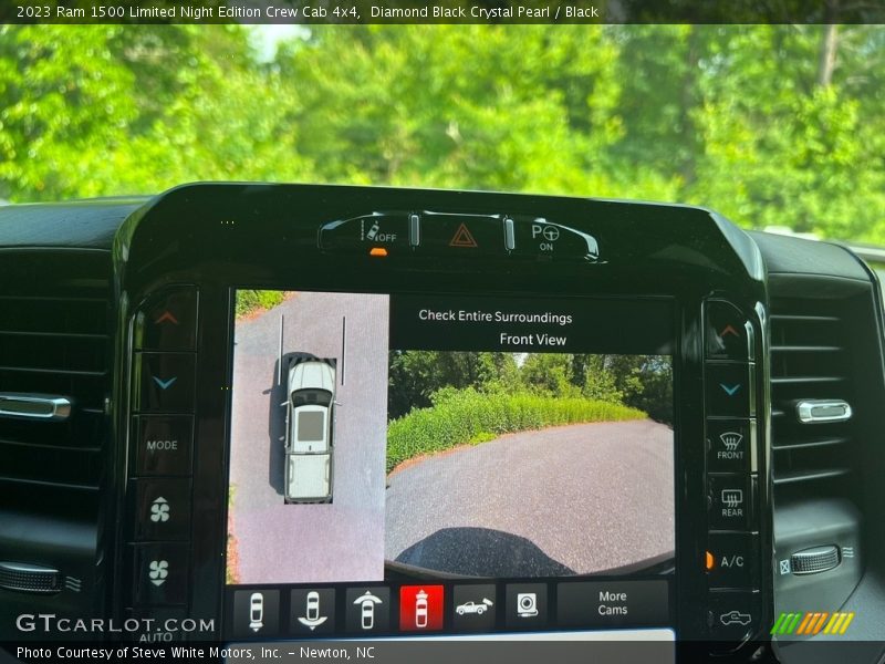 Controls of 2023 1500 Limited Night Edition Crew Cab 4x4