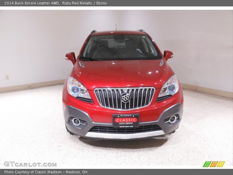 Ruby Red Metallic / Ebony 2014 Buick Encore Leather AWD