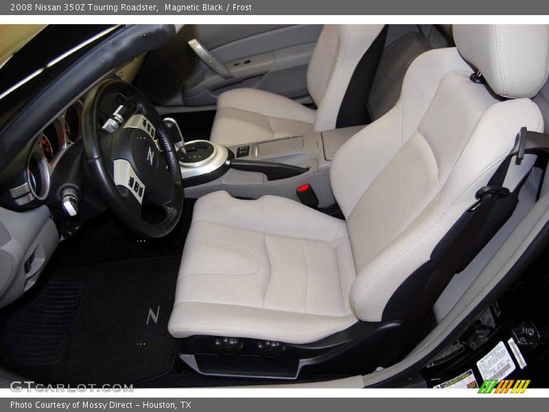 Magnetic Black / Frost 2008 Nissan 350Z Touring Roadster
