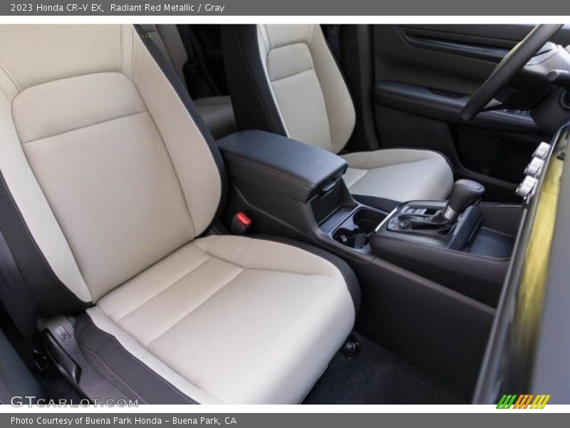 Radiant Red Metallic / Gray 2023 Honda CR-V EX