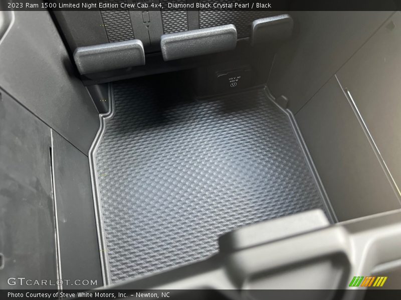 Diamond Black Crystal Pearl / Black 2023 Ram 1500 Limited Night Edition Crew Cab 4x4