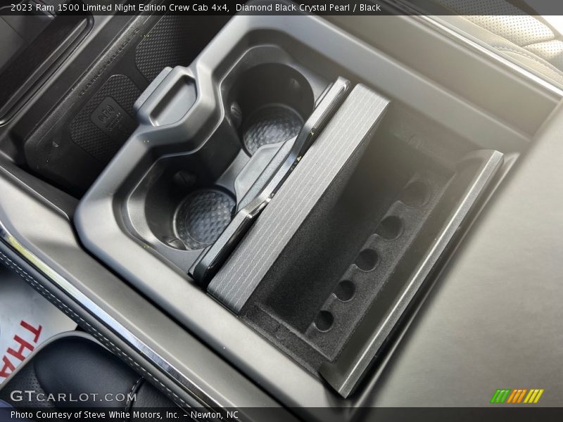 Diamond Black Crystal Pearl / Black 2023 Ram 1500 Limited Night Edition Crew Cab 4x4