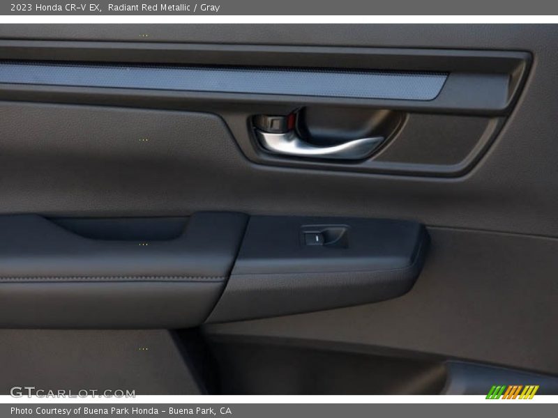 Radiant Red Metallic / Gray 2023 Honda CR-V EX