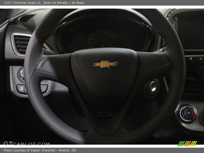 Silver Ice Metallic / Jet Black 2022 Chevrolet Spark LS