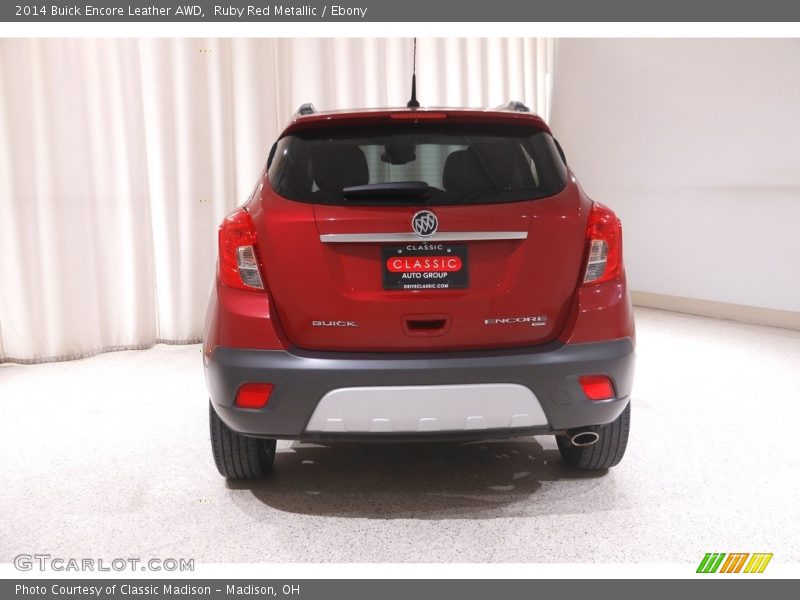 Ruby Red Metallic / Ebony 2014 Buick Encore Leather AWD