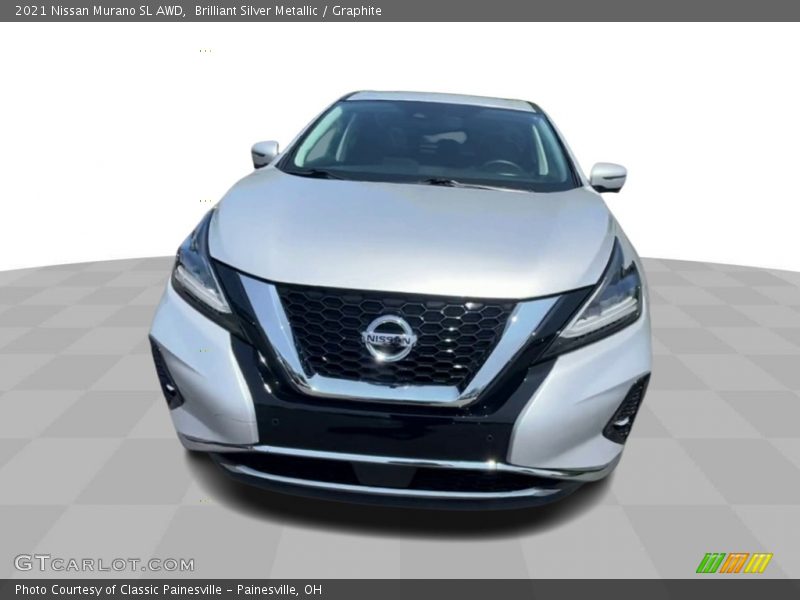 Brilliant Silver Metallic / Graphite 2021 Nissan Murano SL AWD