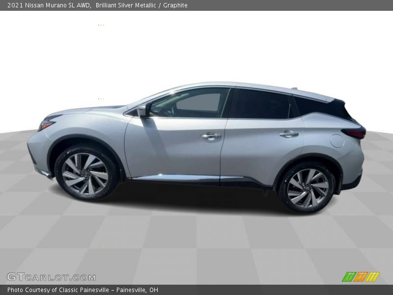 Brilliant Silver Metallic / Graphite 2021 Nissan Murano SL AWD