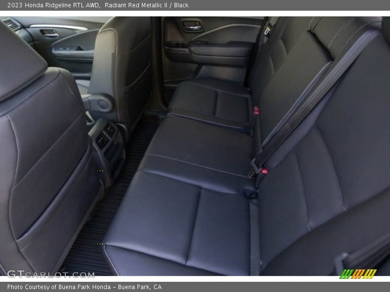 Rear Seat of 2023 Ridgeline RTL AWD