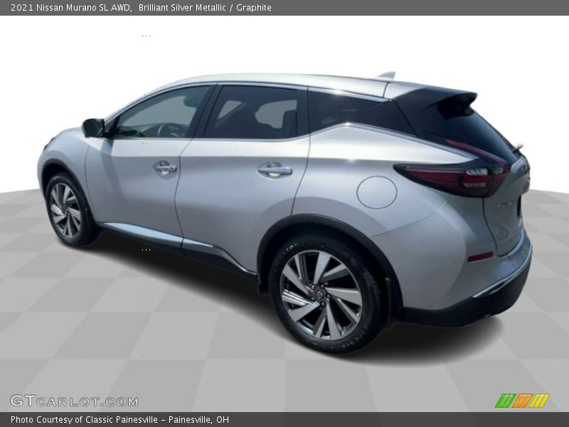 Brilliant Silver Metallic / Graphite 2021 Nissan Murano SL AWD