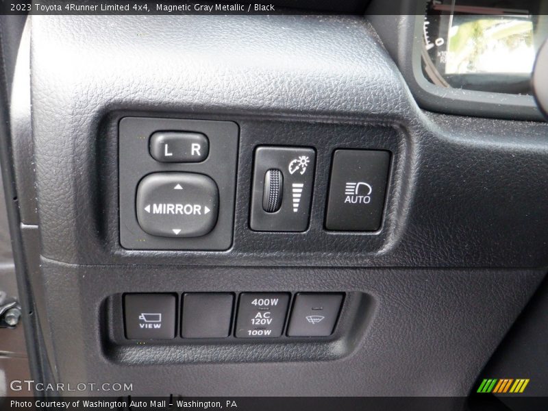 Controls of 2023 4Runner Limited 4x4