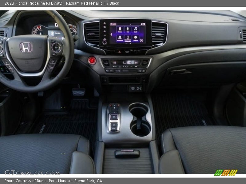Dashboard of 2023 Ridgeline RTL AWD