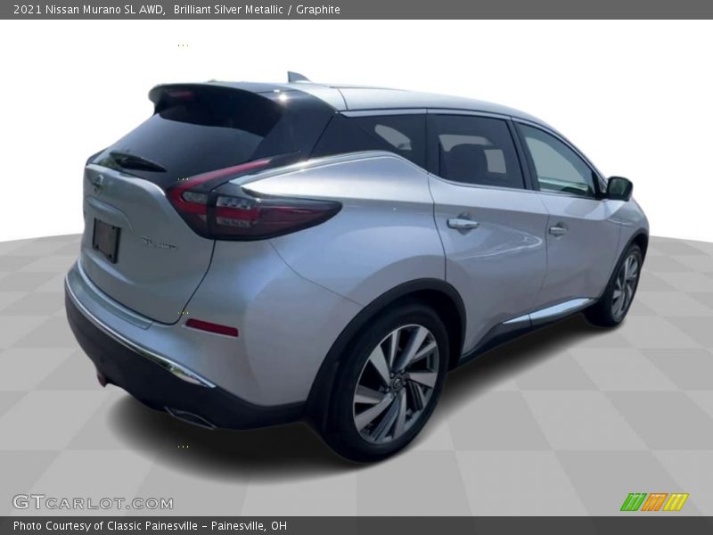 Brilliant Silver Metallic / Graphite 2021 Nissan Murano SL AWD