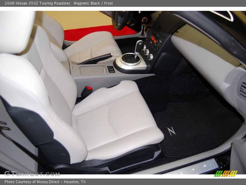 Magnetic Black / Frost 2008 Nissan 350Z Touring Roadster