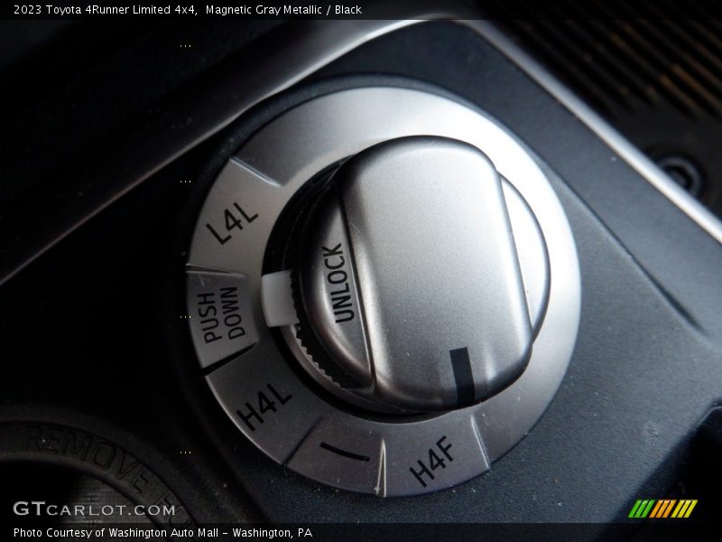 Controls of 2023 4Runner Limited 4x4