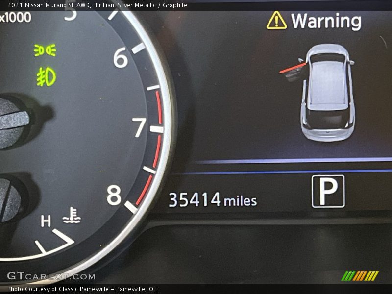 Brilliant Silver Metallic / Graphite 2021 Nissan Murano SL AWD