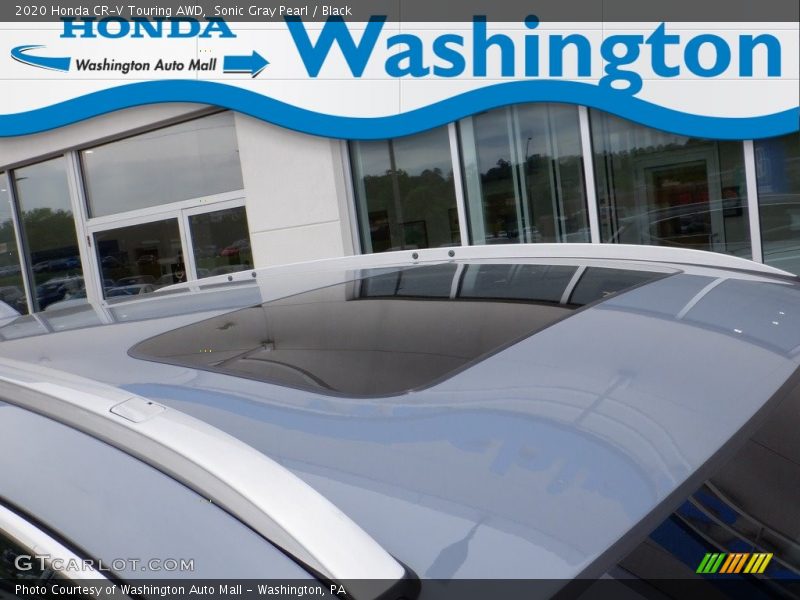Sonic Gray Pearl / Black 2020 Honda CR-V Touring AWD