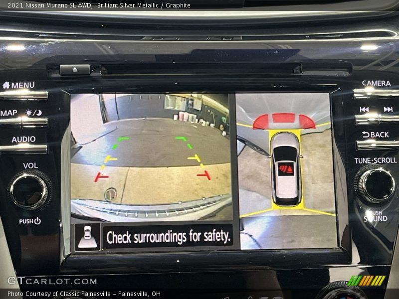 Brilliant Silver Metallic / Graphite 2021 Nissan Murano SL AWD