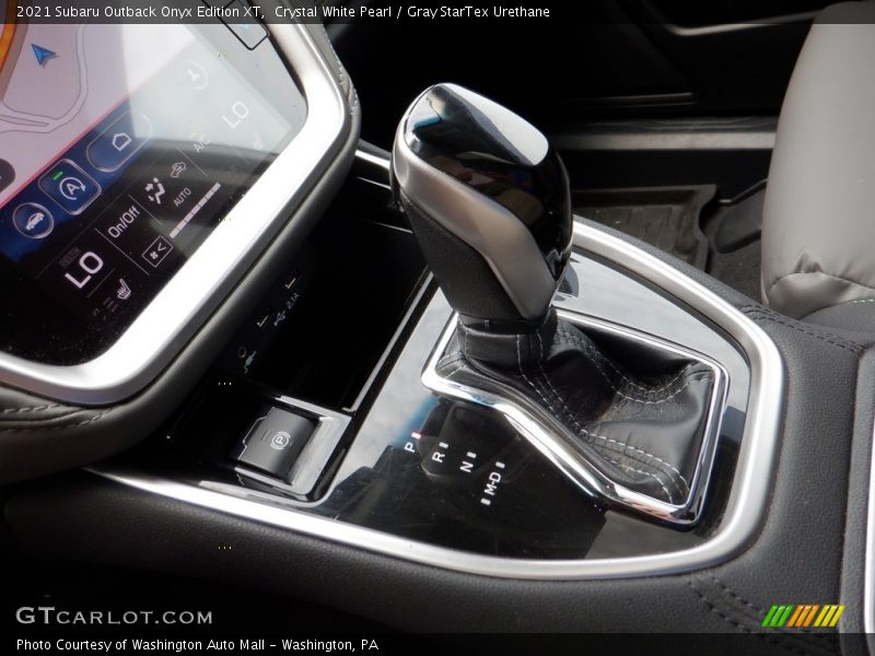 Crystal White Pearl / Gray StarTex Urethane 2021 Subaru Outback Onyx Edition XT