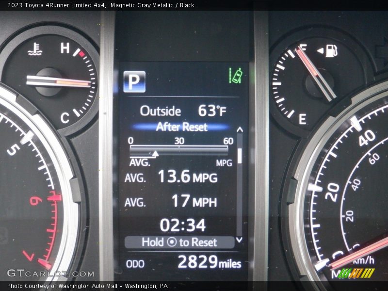 Magnetic Gray Metallic / Black 2023 Toyota 4Runner Limited 4x4
