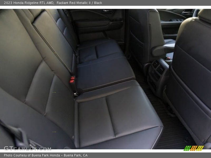 Rear Seat of 2023 Ridgeline RTL AWD