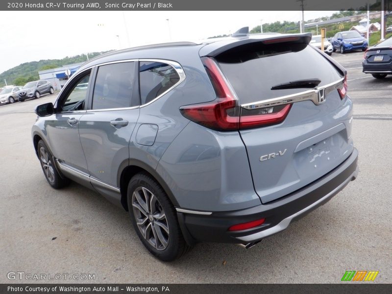 Sonic Gray Pearl / Black 2020 Honda CR-V Touring AWD