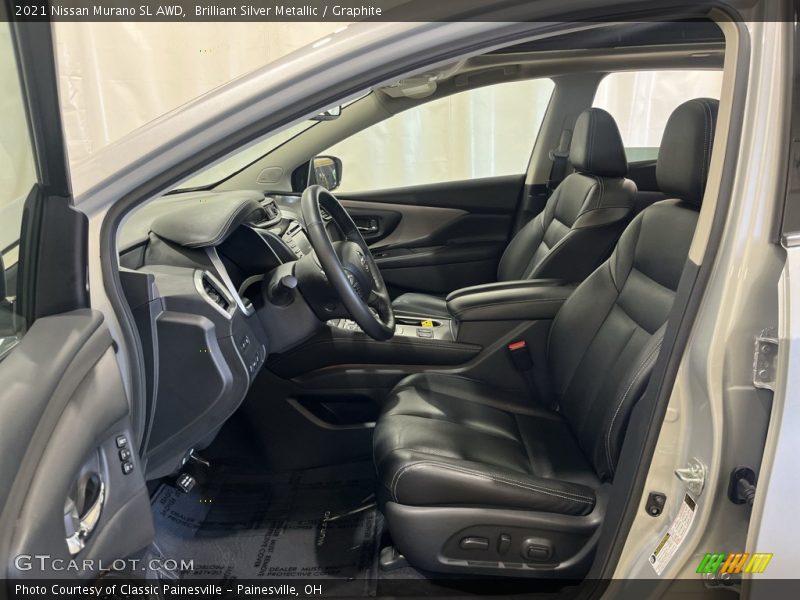 Brilliant Silver Metallic / Graphite 2021 Nissan Murano SL AWD