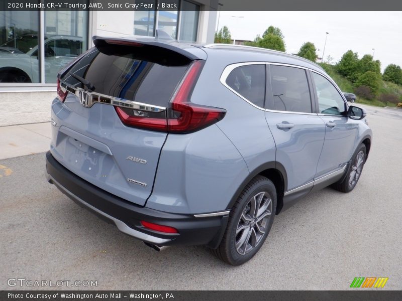 Sonic Gray Pearl / Black 2020 Honda CR-V Touring AWD