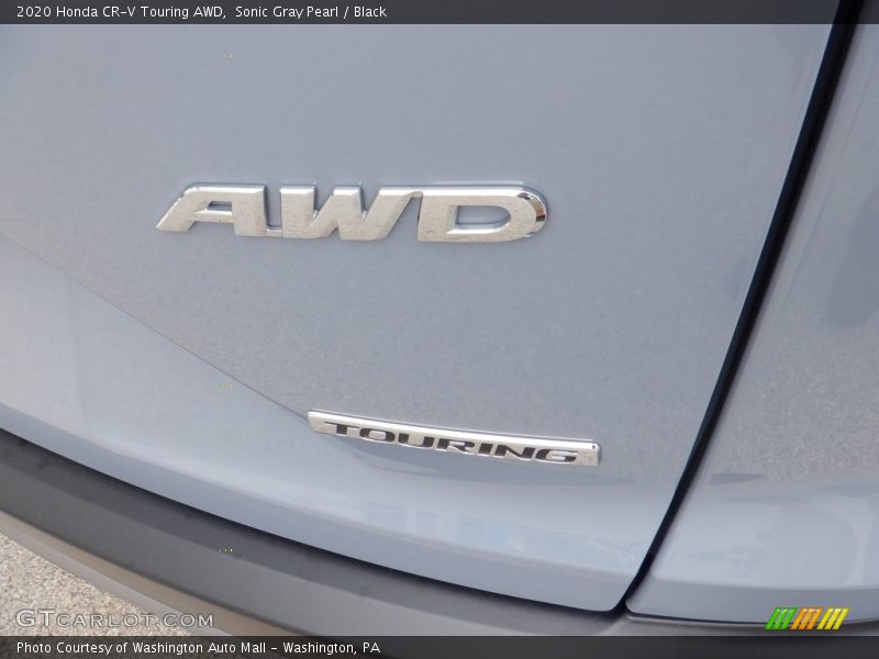 Sonic Gray Pearl / Black 2020 Honda CR-V Touring AWD