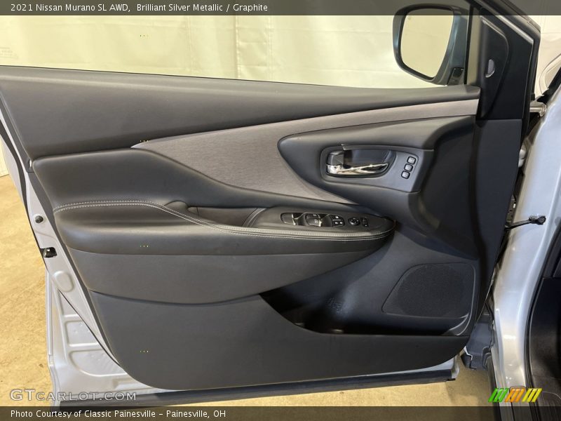 Brilliant Silver Metallic / Graphite 2021 Nissan Murano SL AWD