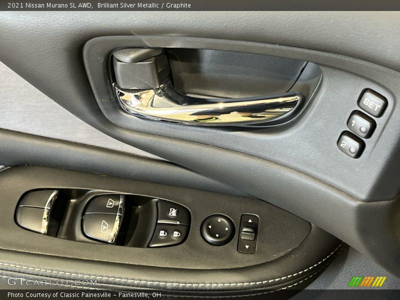 Brilliant Silver Metallic / Graphite 2021 Nissan Murano SL AWD