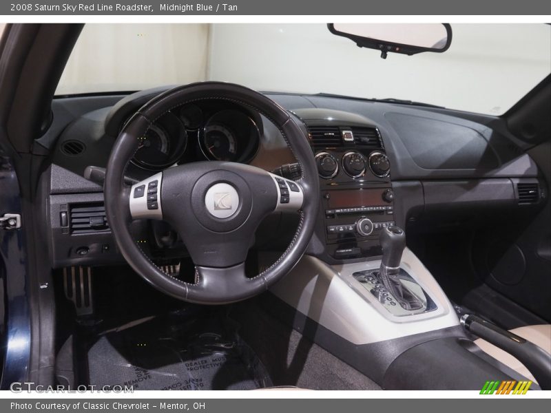 Dashboard of 2008 Sky Red Line Roadster