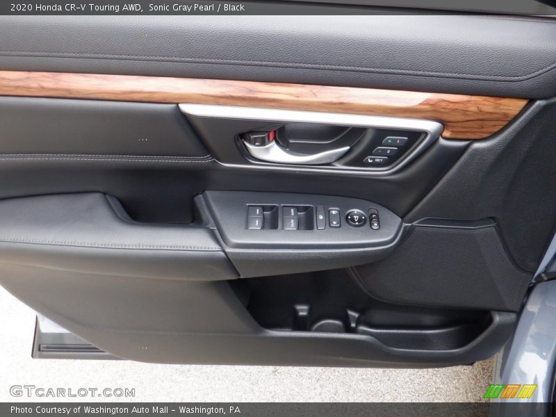 Sonic Gray Pearl / Black 2020 Honda CR-V Touring AWD
