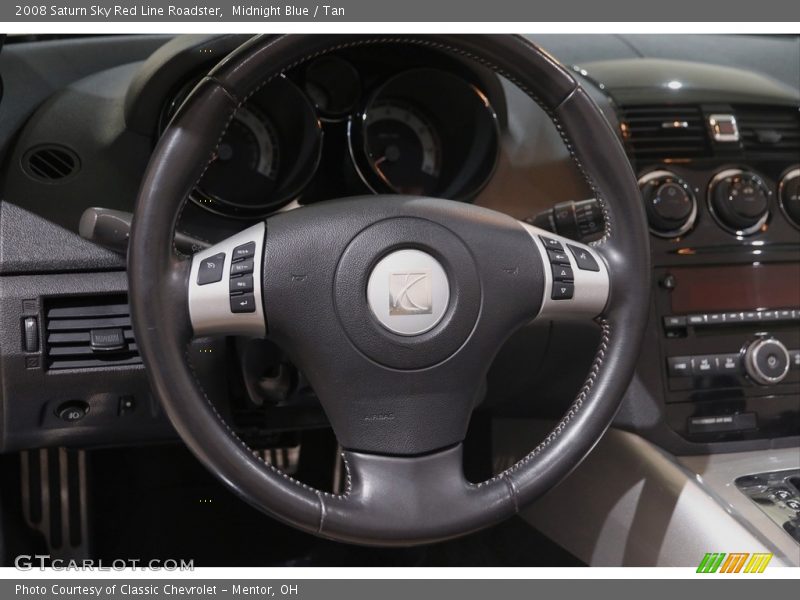  2008 Sky Red Line Roadster Steering Wheel