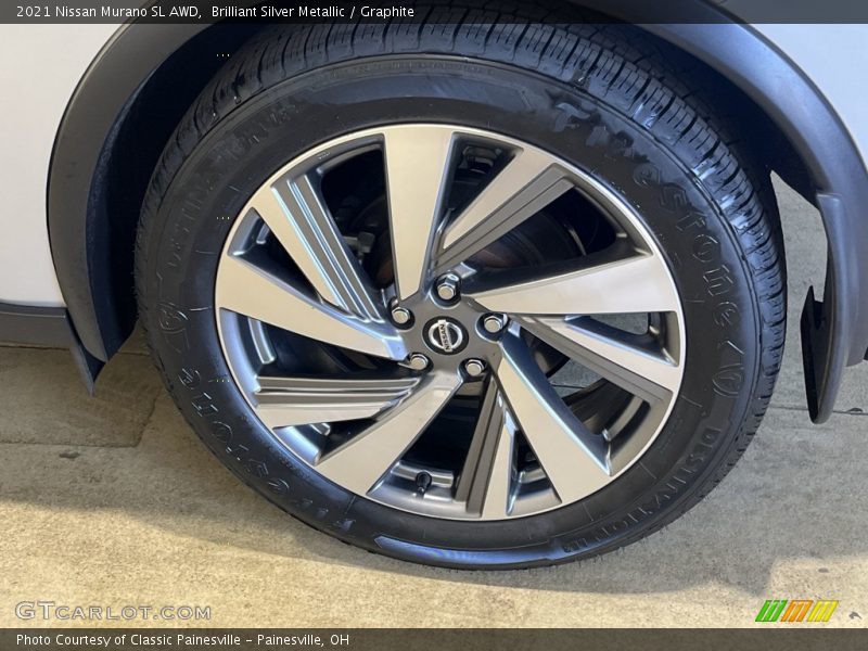 Brilliant Silver Metallic / Graphite 2021 Nissan Murano SL AWD