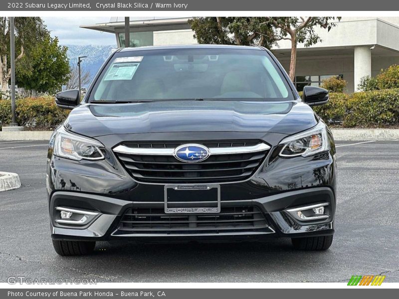 Crystal Black Silica / Warm Ivory 2022 Subaru Legacy Limited