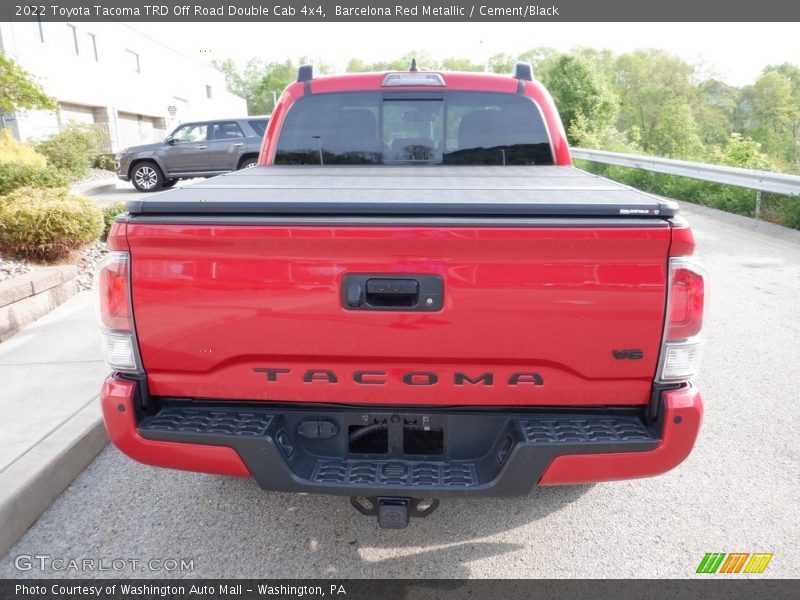 Barcelona Red Metallic / Cement/Black 2022 Toyota Tacoma TRD Off Road Double Cab 4x4