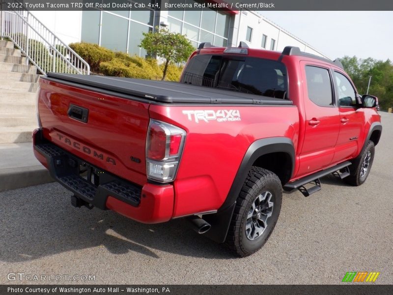Barcelona Red Metallic / Cement/Black 2022 Toyota Tacoma TRD Off Road Double Cab 4x4