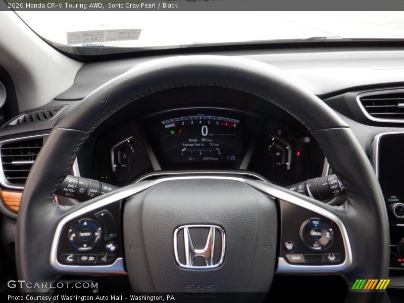 Sonic Gray Pearl / Black 2020 Honda CR-V Touring AWD