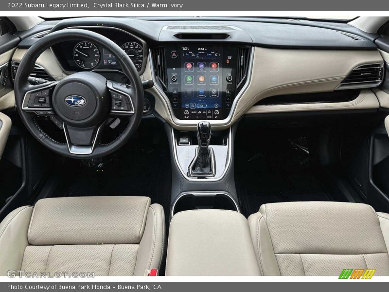 Front Seat of 2022 Legacy Limited