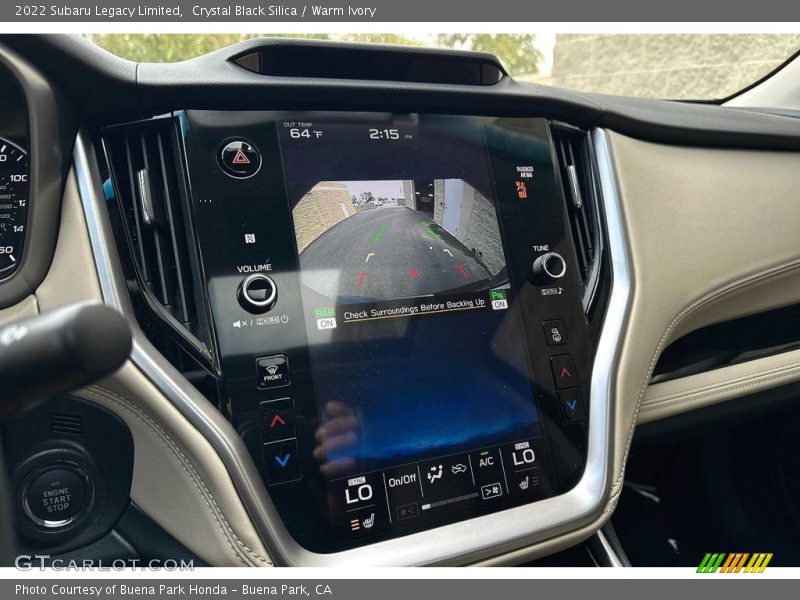Controls of 2022 Legacy Limited