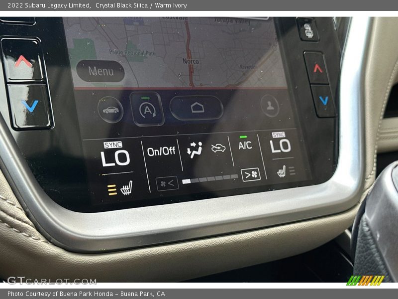 Controls of 2022 Legacy Limited
