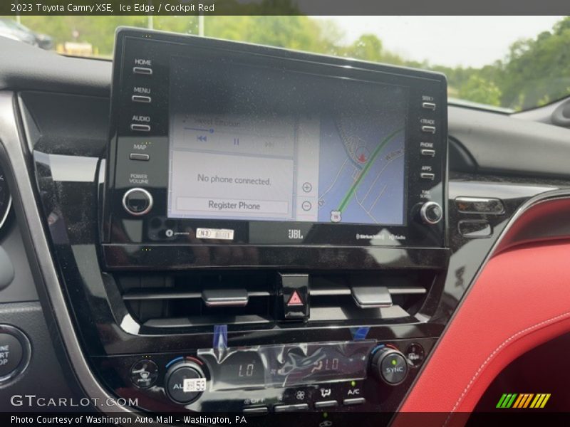 Ice Edge / Cockpit Red 2023 Toyota Camry XSE