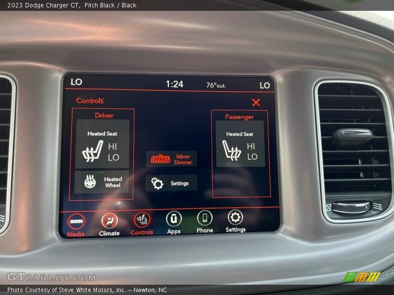 Pitch Black / Black 2023 Dodge Charger GT