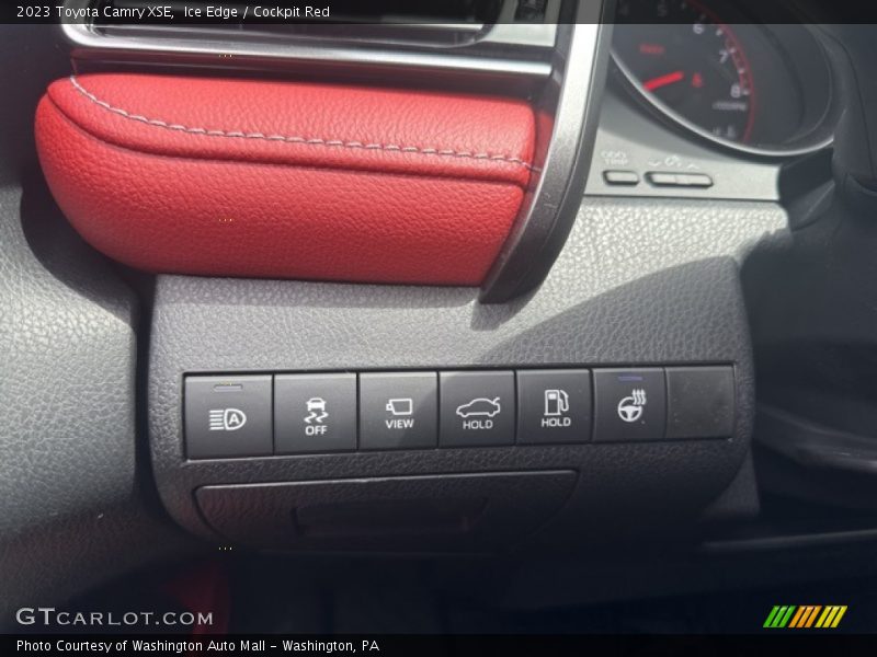 Controls of 2023 Camry XSE