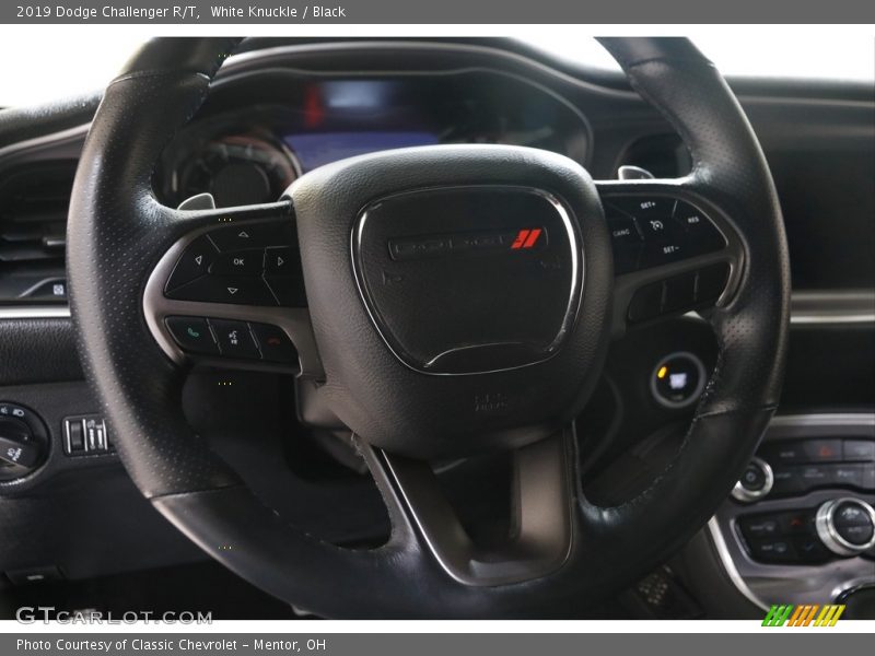 White Knuckle / Black 2019 Dodge Challenger R/T