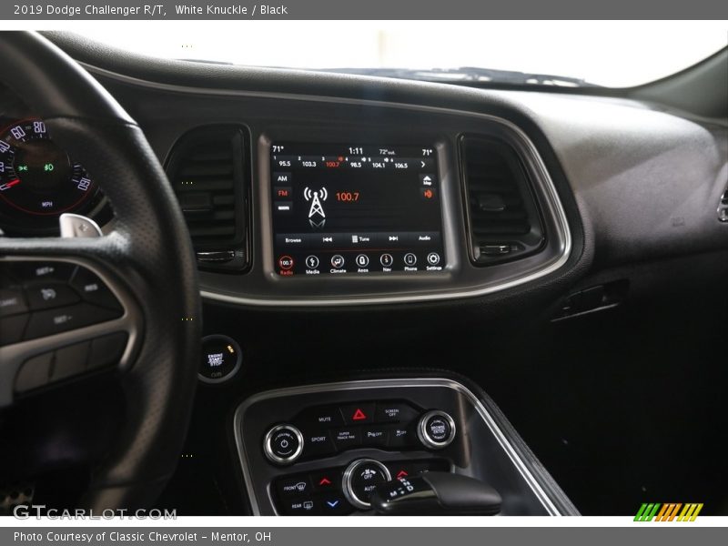 White Knuckle / Black 2019 Dodge Challenger R/T