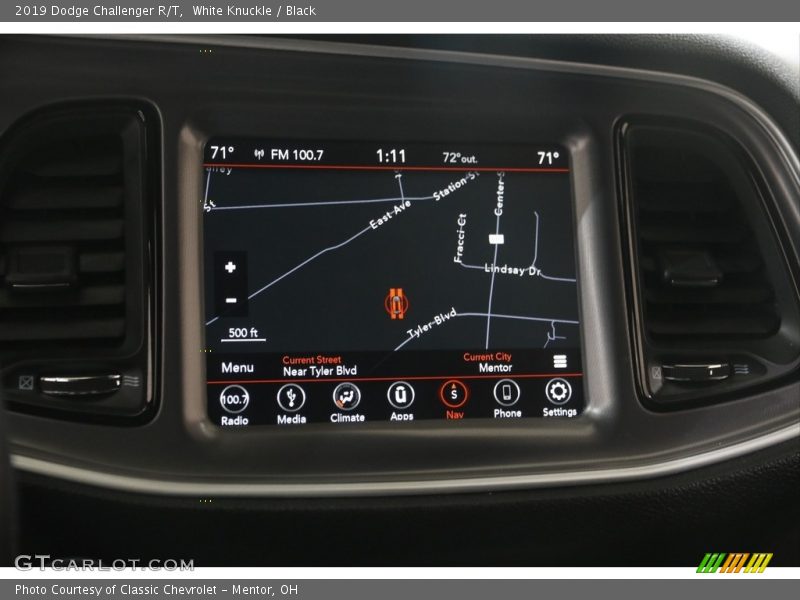 White Knuckle / Black 2019 Dodge Challenger R/T